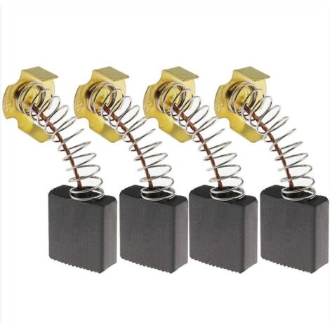 4 Paires de Balais de Charbon 7x17x17mm Compatibles avec Rexon M2500A Scie à Onglet Pièces de Rechange pour Accessoires d'outils Électriques (1/5)