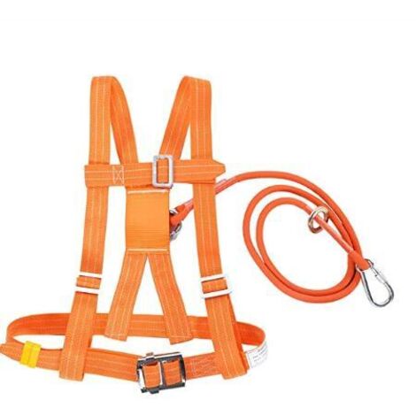 Kits de Harnais de Sécurité, Harnais Antichute de Sécurité, Harnais Réglable en Hauteur à 6 Stypes pour Ceinture, Ceinture de Sécurité, Corde de Sauvetage, Travail Aérien (1/5)