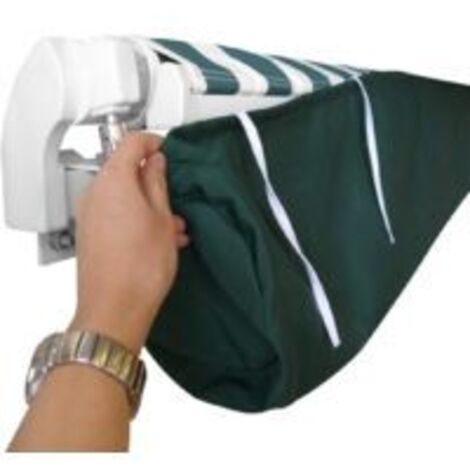 Ede Auvent de Jardin,Protection Sac de Rangement Contre Les UV -Anti-poussière- étanche Contre la Neige et la Pluie, pour Terrasse De Jardin Extérieur (3M,Verte) (1/5)