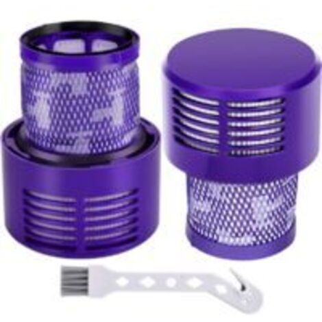 Ede Filtre pour aspirateur Dyson V10 SV12, 2 filtres de rechange pour aspirateur Dyson V10 SV12 Cyclone Series, accessoire sans fil V10 Absolute Animal Motorhead Total Clean SV12DY-969082-01 (1/3)