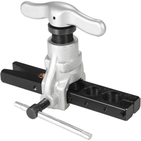 Ede Evaseur évasement Excentrique Réfrigération Tuyauterie 6 Tailles de Matrices 1/4-3 / 4inch Conique Excentrique de 45 Degrés pour Tuyau d'acier doux d'aluminium de laiton de cuivre..DEBUNS (1/5)