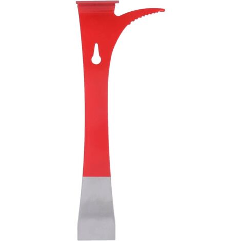 Ede Grattoir de Ruche en Acier Inoxydable, Grattoir Apicole Outil d’Apiculteur Outil de Grattoir pour Ruche Grattoir Apiculteur Ruche Outil de Ruche Équipement Apicole avec Trou de Suspension (1/5)