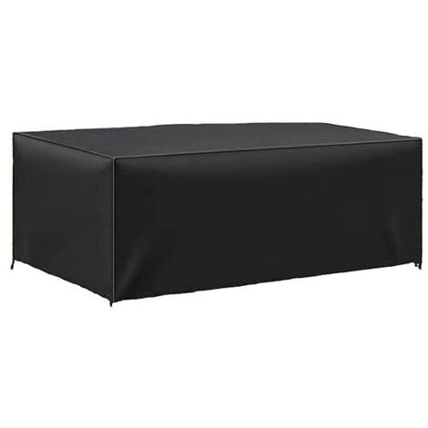 Housse Table de Jardin - 180 x 110 x 70cm - Housse de Protection Bâche Résistante aux Intempéries et aux Déchirures 420D Oxford pour Mobilier Salon de Jardin (1/5)