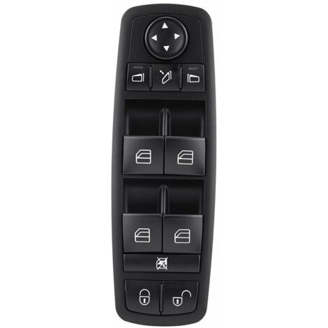 Commutateur de fenêtre principal d'alimentation - Pour Mercedes Benz W169 classe A W245 classe B - 1698206710 (1/5)