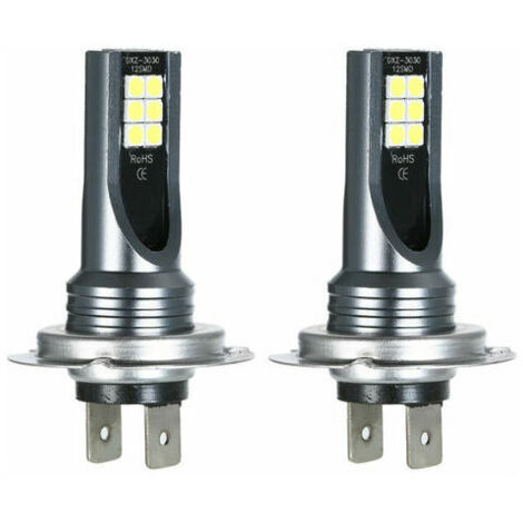 H7 Voiture Led Antibrouillards 110W Ampoules Phares Kit 6500K Blanc Lumiere Courante Hid Decodeur Antibrouillards (1/5)