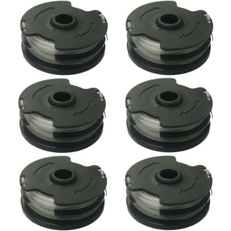 Bobine de fil pour Parkside PRTA 20-Li A1 / B2 / C3 Bobines de Fil de Rechange pour débroussailleuse sans fil LIDL Parkside PRTA 20-Li A1 / B2 / C3, PRT 300 A1, PRT 550 A1 / A3 (6pcs) (1/5)