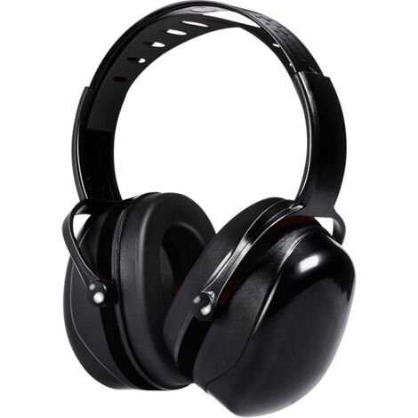 Ede Soundproof Ear Muffs, Noise Reduction Soft Mute Earmuffs Compact Break Resistant Hearing Protection for Industrial (1/5)