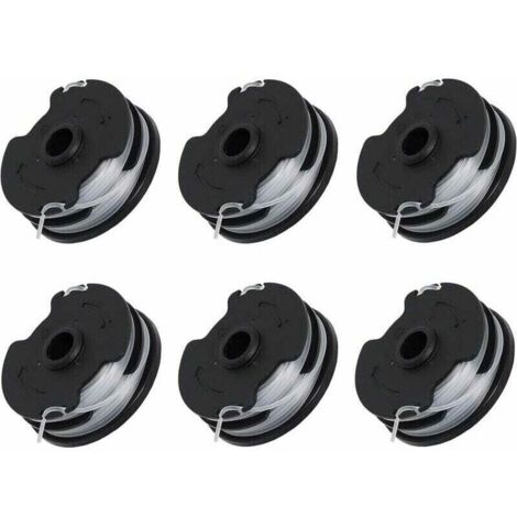Lot de 6 bobines de rechange pour débroussailleuse sans fil Parkside PRTA 20-Li C3 IAN351753 (1/5)