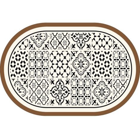 Ede Fumée solitaire 4060cm (terre de diatomées) Tapis de sol en terre de diatomées, tapis de bain, très absorbant, antidérapant (1/5)