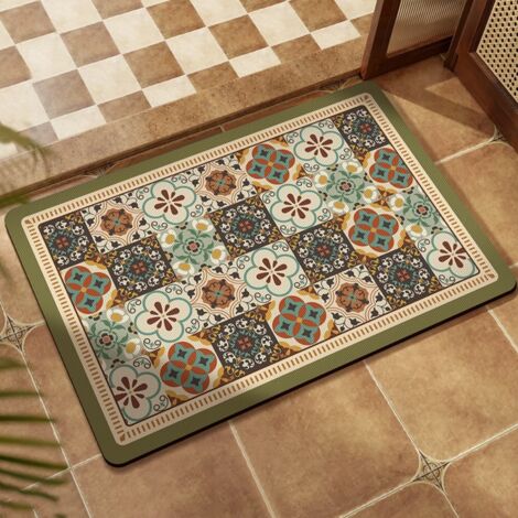 Ede Engel 5080cm (terre de diatomées) Tapis de sol en terre de diatomées, tapis de bain, tapis ménager facile à nettoyer, absorbant et antidérapant (1/5)
