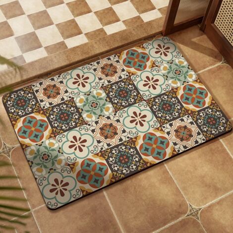 Ede Selni 4060cm (terre de diatomées) Tapis de sol en terre de diatomées, tapis de bain, tapis ménager facile à nettoyer, absorbant et antidérapant (1/5)