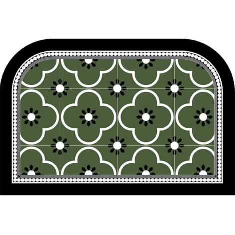 Ede Serena - Grand modèle à coins arrondis 5080cm (Terre de diatomées) Tapis de sol en terre de diatomées, tapis de bain, très absorbant, antidérapant (1/5)