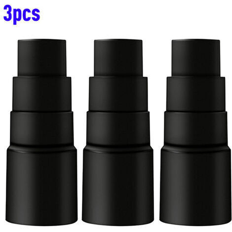 Aiperq 3 Pièces Adaptateur pour Tubulure d'extraction Adaptateur Réducteur pour outil aspiration poussière perceuse scie sauteuse scie circulaire ponceuse excentrique perceuse d'établi (1/4)