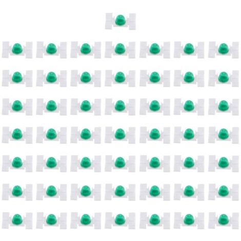 AIPERQ Jeffergarden 50 Pcs Blanc En Plastique Moulure De Porte De Voiture Garniture Clips Retenues Attaches Pour BMW Série 3 E36 E46 (1/4)