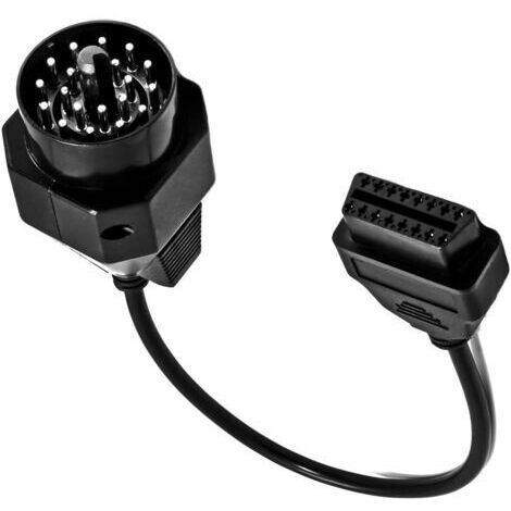 Ede OBD OBD2 Câble adaptateur de diagnostic de connecteur 16 broches compatible pour BMW 20 broches (1/5)