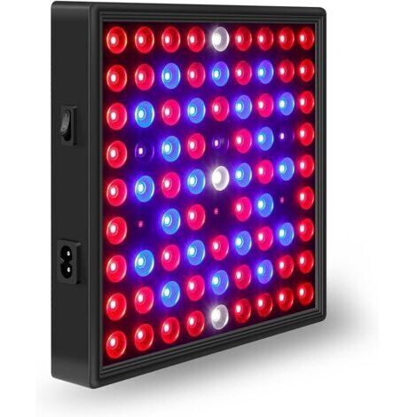 Ede Lampe Horticole LED Croissance Floraison - Cultivez des Plantes Saines à L'intérieur - Panneau LED Horticole - Lampe UV Plante Interieur pour Semis - Lampe de Culture LED Grow Light Indoor 30W