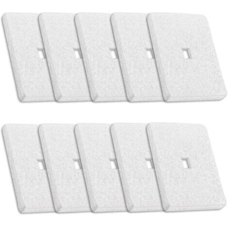Ede Lot de 10 filtres à air pour bassin compatibles avec les filtres Hiblow HP 60 et HP 80