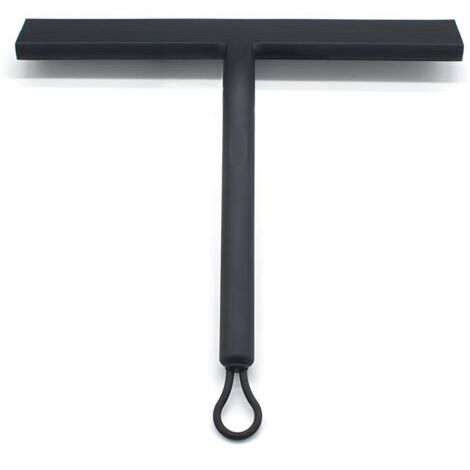Ede Raclette à vitre, raclette en silicone, raclette pour miroir de salle de bain, grattoir, outil de nettoyage de vitres (1/5)