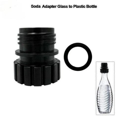 Adaptateur de rechange pour bouteille d'eau Sodastream  Adaptateur universel pour machines à eau gazeuse  Connecteur réutilisable compatible avec la plupart des modèles Sodastream