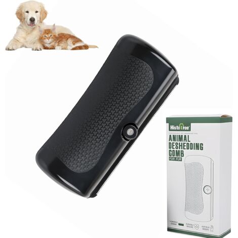 Brosse de toilettage pour chiens, brosse de soin pour animaux de compagnie, brosse de toilettage pour animaux, convient aux chiens à poils courts, aux chiens à poils longs et aux chats. (1/5)