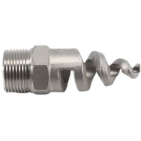 Buse d'atomisation conique Jet conique 1/2 ''filetage mâle SPJT buse de pulvérisation d'arrosage buse en spirale pour tour de gaz d'échappement