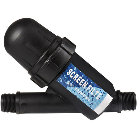 Filtre à économie d'eau à micro-pulvérisation pour irrigation agricole filtre à eau en grès laminé en acier inoxydable de type Y de 3/4 pouces (1/2)