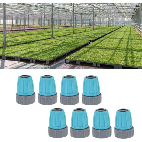HAFRILY Gardena Lot de 6 raccords pour tuyau d'arrosage 1/2 pour raccord de tuyau d'arrosage Gardena (noir