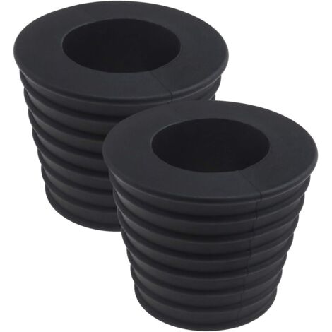 Cône en Caoutchouc pour Socle de Parasol - Diamètre 1.5" / 38 mm, Lot de 2 Bouchons de Trou pour Table et Pied de Parapluie de Jardin/Terrasse (1/4)
