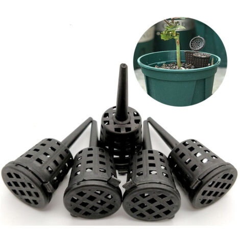 5 Paniers à Engrais avec Couvercle, Boîte à Engrais Portable pour Racines, Panier à Engrais pour Plantes Aquatiques, pour Aquarium et Reproduction de Plantes (1/4)