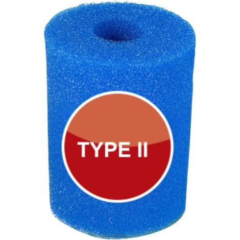 Mousse Filtrante Bestway VI S1 pour Piscine, Type II Intex - Pour une Filtration Efficace