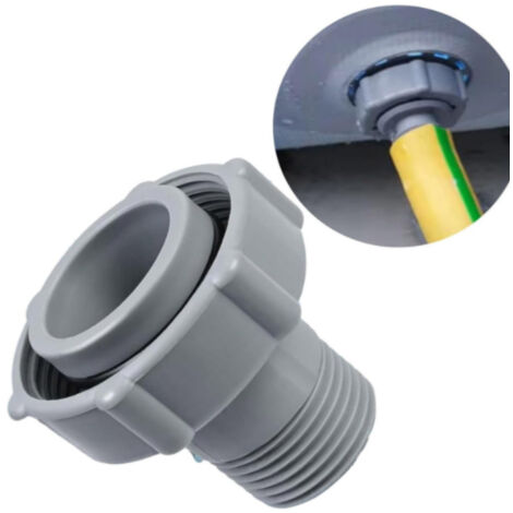 Raccord de Vidange pour Piscine Bestway/Coleman P6D1420 - Compatible Tuyau 1.5 Pouces (38mm)