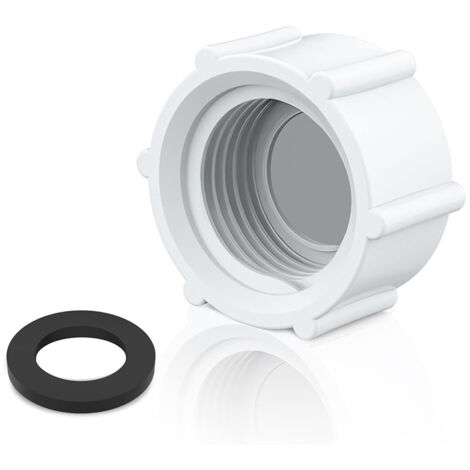 Couvercle de vanne de vidange Intex 11456 pour filtre à sable avec joint torique pour piscines hors sol