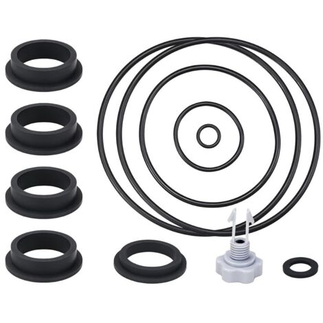 Kit de joints de remplacement pour pompe de filtre à sable Intex 25013 : soupape de purge d'air et joint en L/O (1/4)