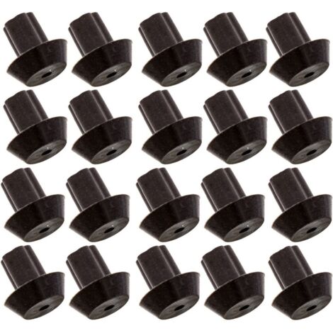 Joints en caoutchouc pour cuisinière à gaz WB2K101 (lot de 32)  Compatibles avec le kit d'accessoires de joints d'étanchéité pour cuisinière à gaz WB02T10461 AP2622260 (1/4)