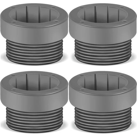 Kit de 4 adaptateurs pour stabilisateurs de parasol de piscine Housse universelle pour parasol de piscine, stabilisateur de mât et accessoires de fixation (1/4)