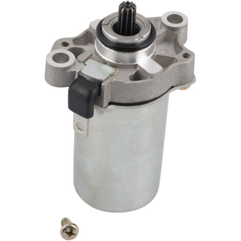 Démarreur pour moto Piaggio ZIP50 LIBERTY50 HONDA CH80, 10 dents, 12 V, compatible avec les démarreurs de qualité d'origine pour scooters (1/5)