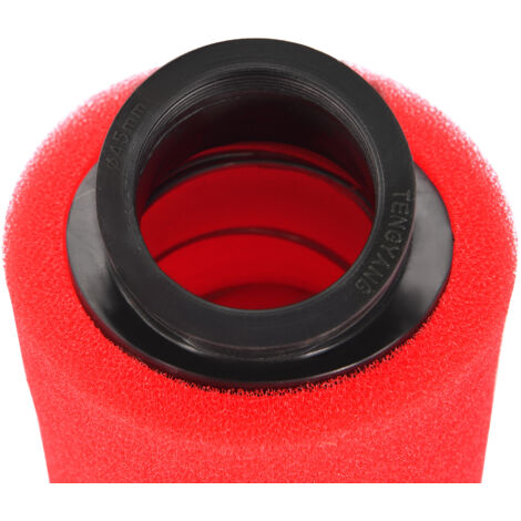 Filtre à air conique en éponge de 32 mm droit