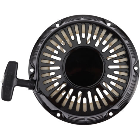 Ensemble de lanceur à tirette noir compatible avec le moteur Honda GX390 188F, disque de lanceur à tirette robuste pour moteur à essence à usage général Hongda. (1/5)