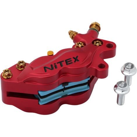 Étrier Brembo à quatre pistons opposés, grand diamètre de fixation 84 mm, compatible avec les motos et véhicules électriques kit de mise à niveau universel pour pompe de frein à disque avant et arriè (1/3)
