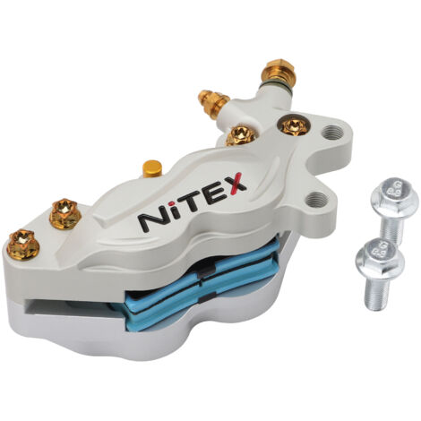 Étrier Brembo à pistons opposés, trou de montage de 40 mm, compatible avec les kits de mise à niveau des performances des pompes de frein à disque avant et arrière pour motos et véhicules électriques.