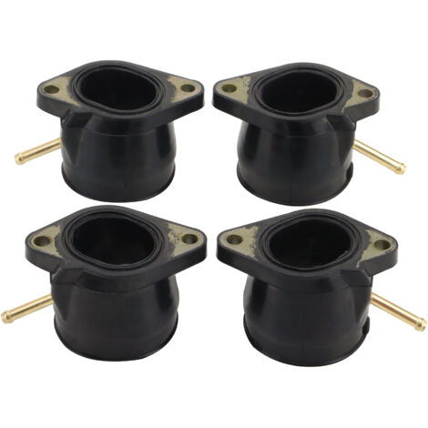 Kit de 4 pièces : durite de raccordement du collecteur d'admission du carburateur YAMAHA YZF600R, référence d'origine 4JH-13586 4JH-13596, joint du collecteur d'admission (1/5)
