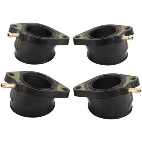 Compatible avec le connecteur en caoutchouc du collecteur d'admission et le connecteur de carburateur des modèles Yamaha FZS600 et FAZER 600 (1998-2003), référence d'origine 5DM-13586-01 (1/5)