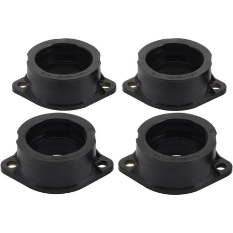 Kit de quatre raccords de carburateur pour collecteurs d'admission Kawasaki GPZ1100, ZXT10A, KZ1000 et ZX1100. Référence d'origine : 16065-1131 (1/5)