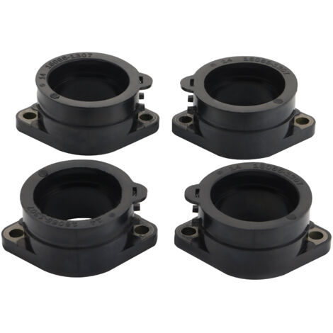 Ensemble de quatre durites d'interface de carburateur de collecteur d'admission pour Kawasaki GPZ1100, ZRX1100 et ZRX1200R (numéro de pièce d'origine 16065-1307) (1/5)