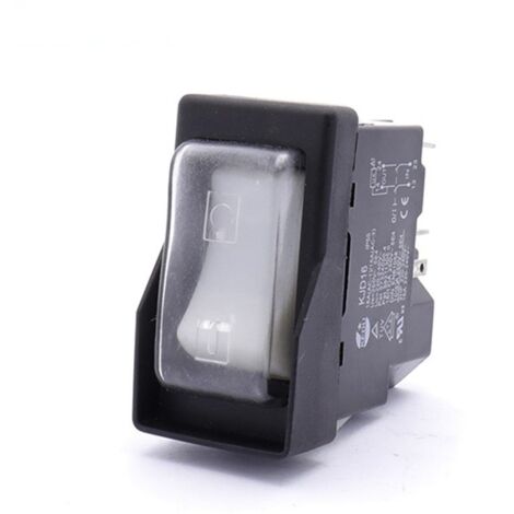 Interrupteur électromagnétique KJD16 16 A 250 V 4 broches Contacteur autobloquant, contrôleur de moteur, interrupteur d'alimentation pour équipements industriels, accessoires pour outils électriques