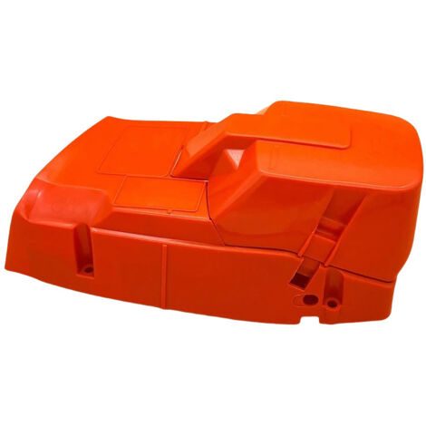 Convient aux tronçonneuses Husqvarna 372, couvercle de bloc-cylindres, couvercle de filtre à air, couvercle de protection du moteur, couvercle d'admission. (1/4)