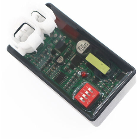 CDI Réglable Transparent DC pour Moteur GY6 125-250CC - Allumage Électronique à Puces avec Interrupteurs DIP pour Scooter et Quad ATV - Module Performance (1/5)