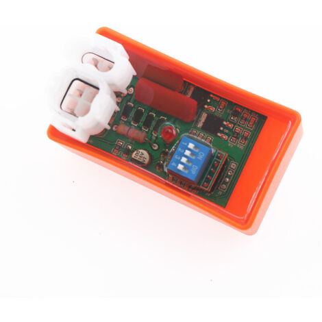 CDI Réglable avec Interrupteurs DIP pour Moteur GY6 - Allumage Électronique AC/DC Transparent - Module d'Allumage à Puces pour Scooter 125cc - Performance Réglable (1/5)
