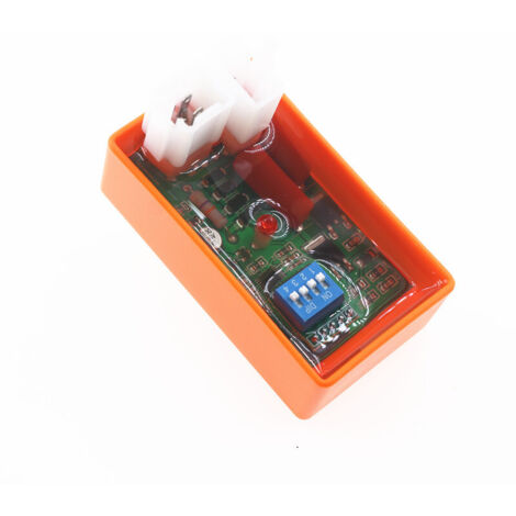 CDI Réglable Haute Qualité avec Interrupteurs DIP pour Moto FT150 - Allumage Électronique AC 6 Broches Compatible avec Moteur CG - Module d'Allumage Performances Réglables (1/5)