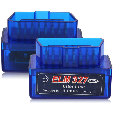 Outil de diagnostic automobile ELM327 V1.5 Bluetooth PIC18F25K80 Chip OBD2 Dual-Layer Board : Puce de qualité industrielle haute performance, stable et rapide, compatible avec Android et Apple. (1/4)